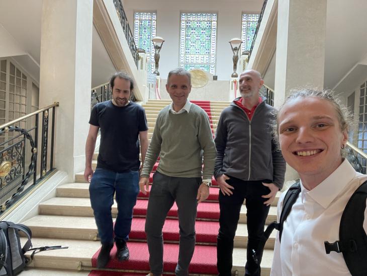 fairkom Team in der Parlamentsdirektion am Stubenring in Wien