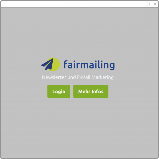 Mockup zu fairmailing