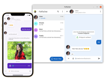 Screenshot zu FluffyChat
